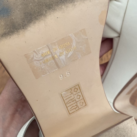 Jeffrey Campbell Women's Braided Platform Sandal in Cream Size 9.5 - Picture 9 of 15